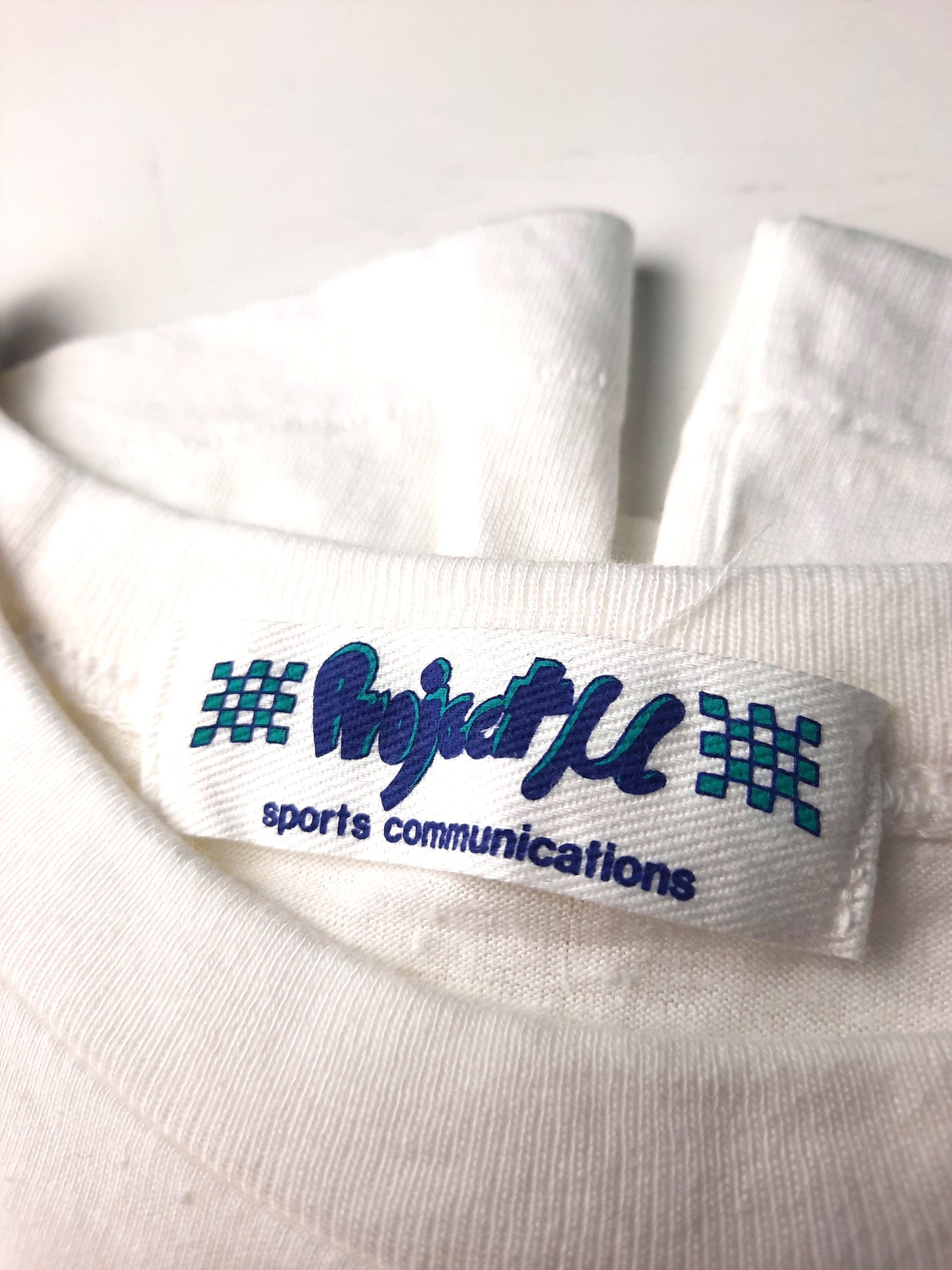 PROJECT-MU original T-shirt -Label detail photo