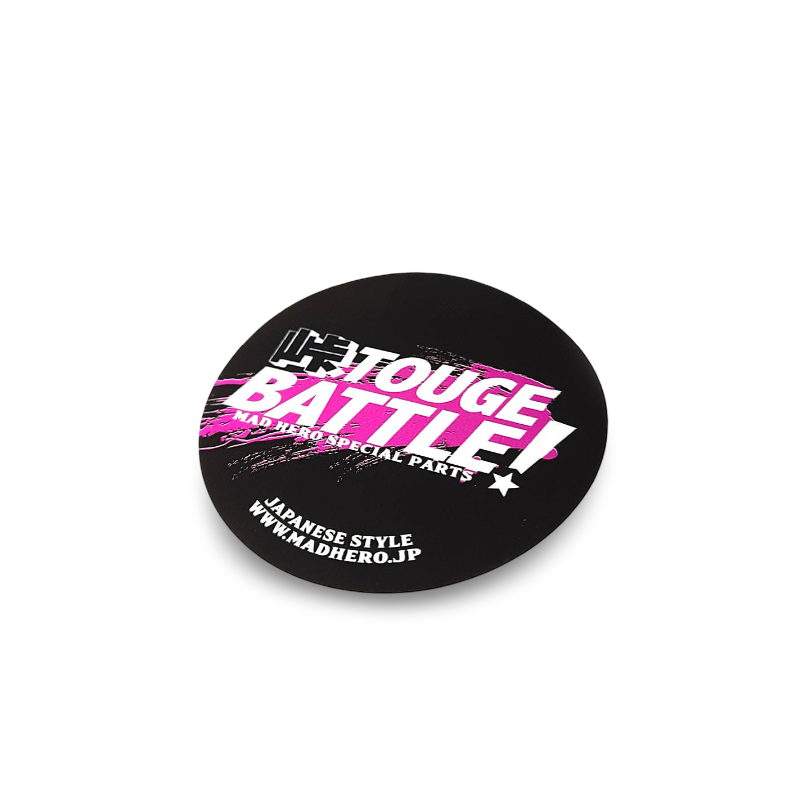 TOUGE BATTLE!™ free sticker included in every TOUGE BATTLE! products order