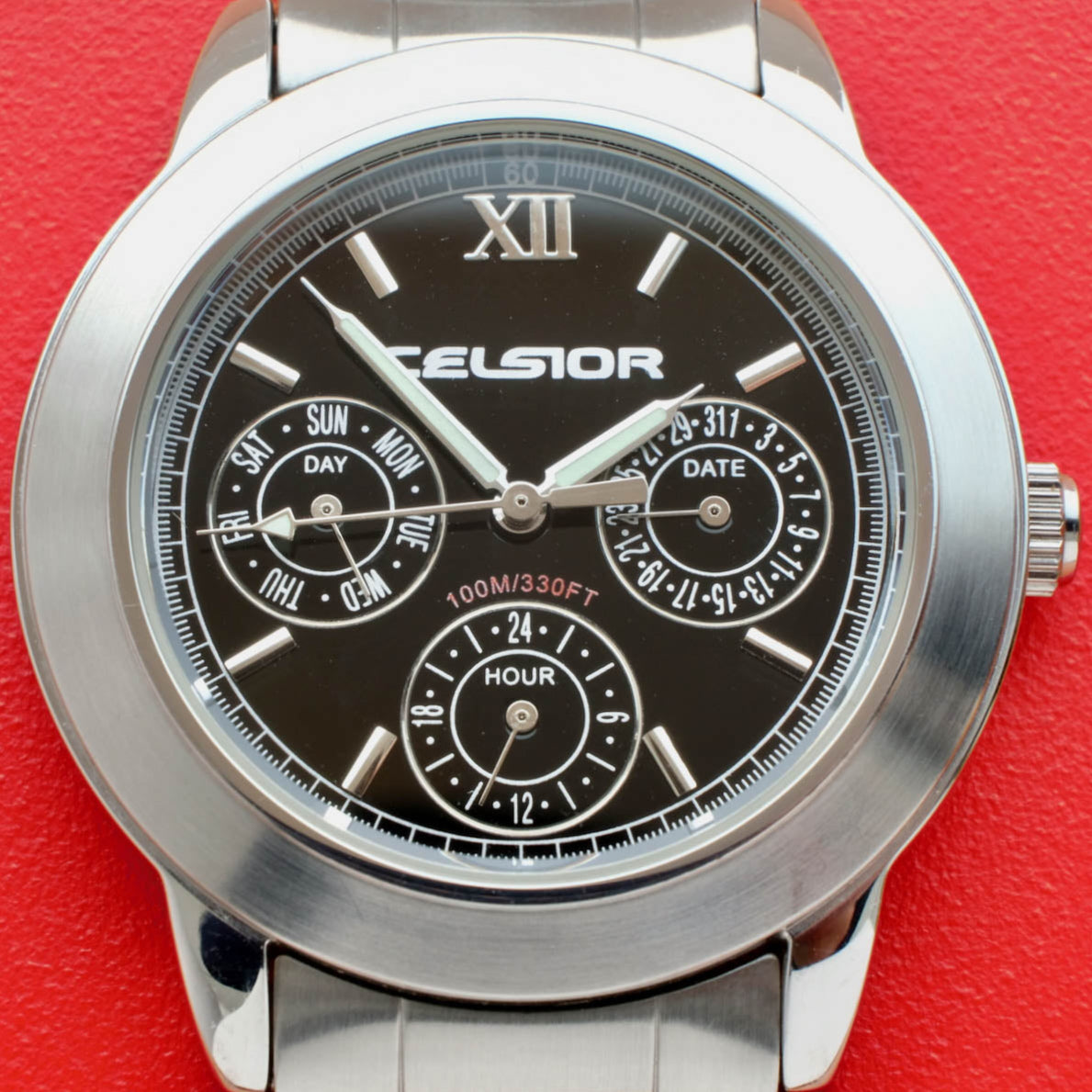TOYOTA CELSIOR dress watch - dial pic - JDM Import