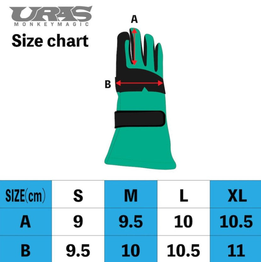 Cool URAS racing gloves (NEW VERSION) - Mad Hero