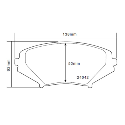BREMBO - Sport HP2 Brake Pads (pair)