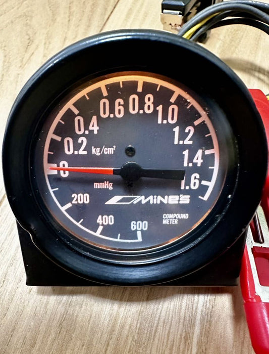 MINE'S turbo compound meter (SUPER RARE)