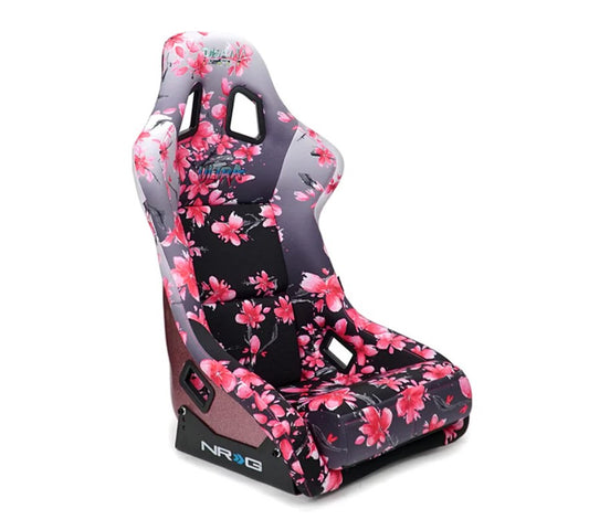 NRG bucket seat sakura, flowers pink color