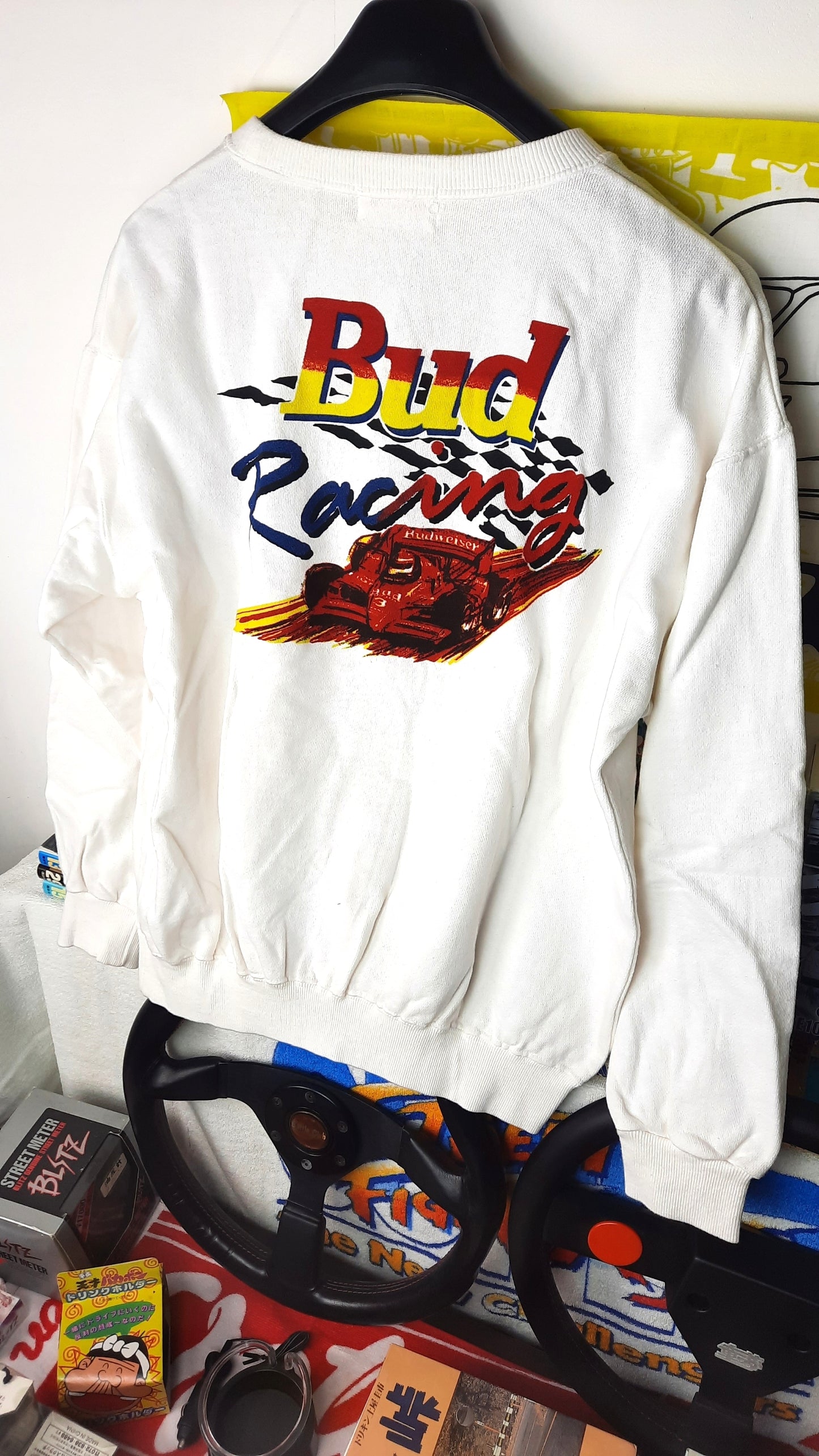 Original BUDWEISER RACING sweater! - Mad Hero