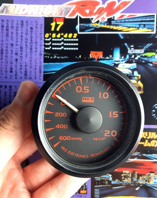 HKS high boost mechanical turbo meter - Mad Hero
