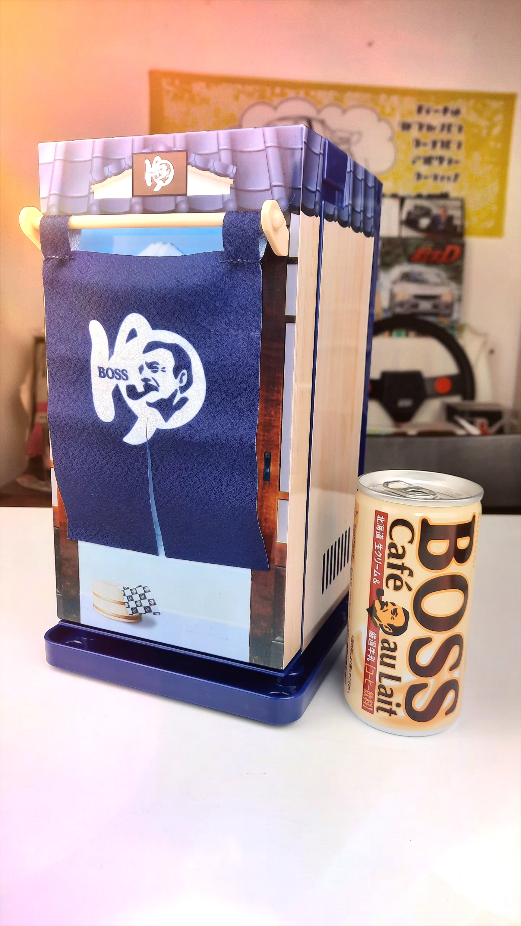 Original Coffee Boss mini fridge Onsen edition (It really works!) - Mad Hero