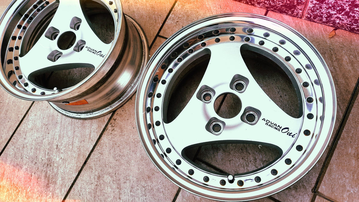 ADVAN ONI Wheels PAIR - JDM Import - IN RESTORATION – Mad Hero