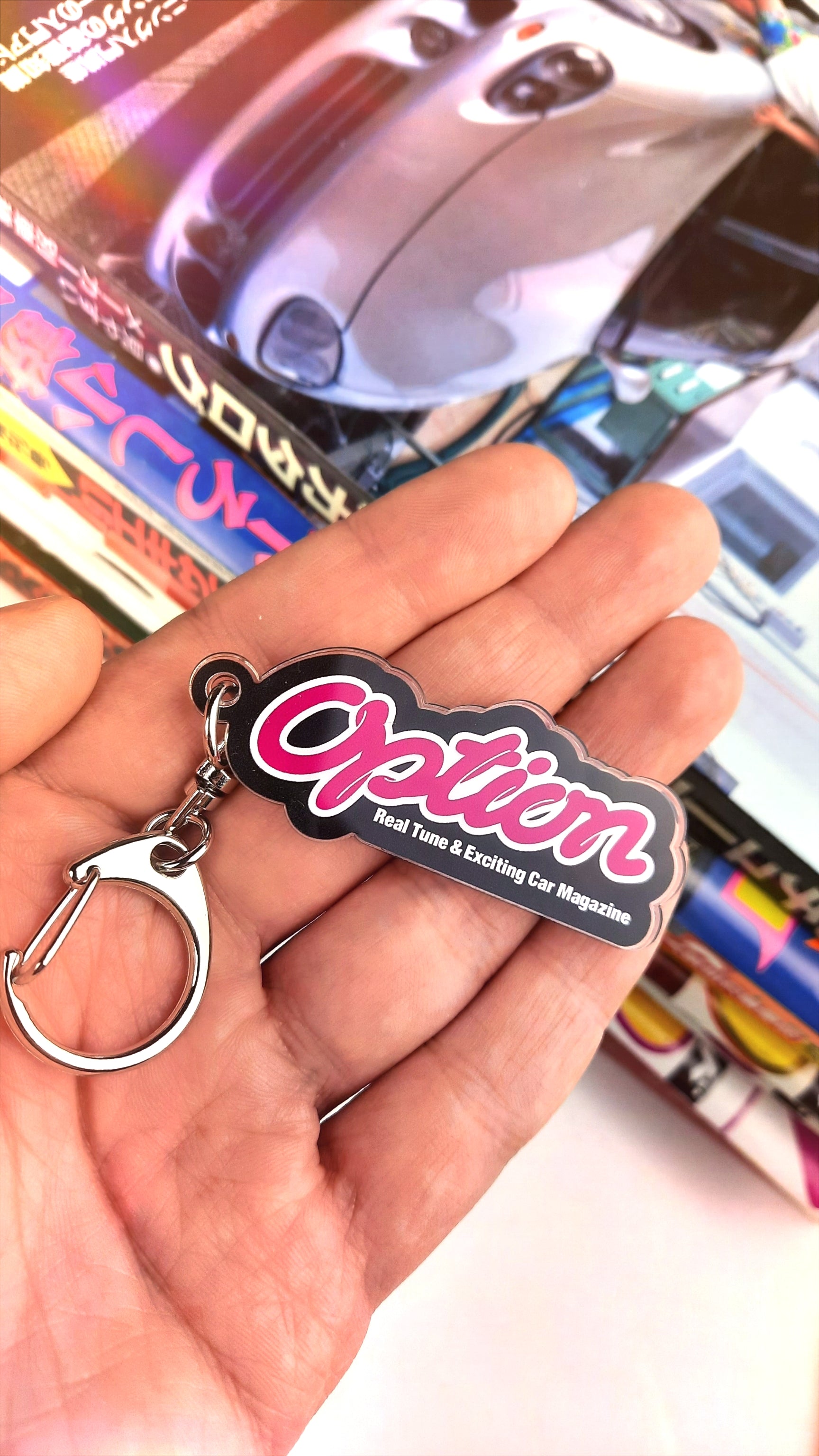 OPTION Magazine original keychains! - Mad Hero