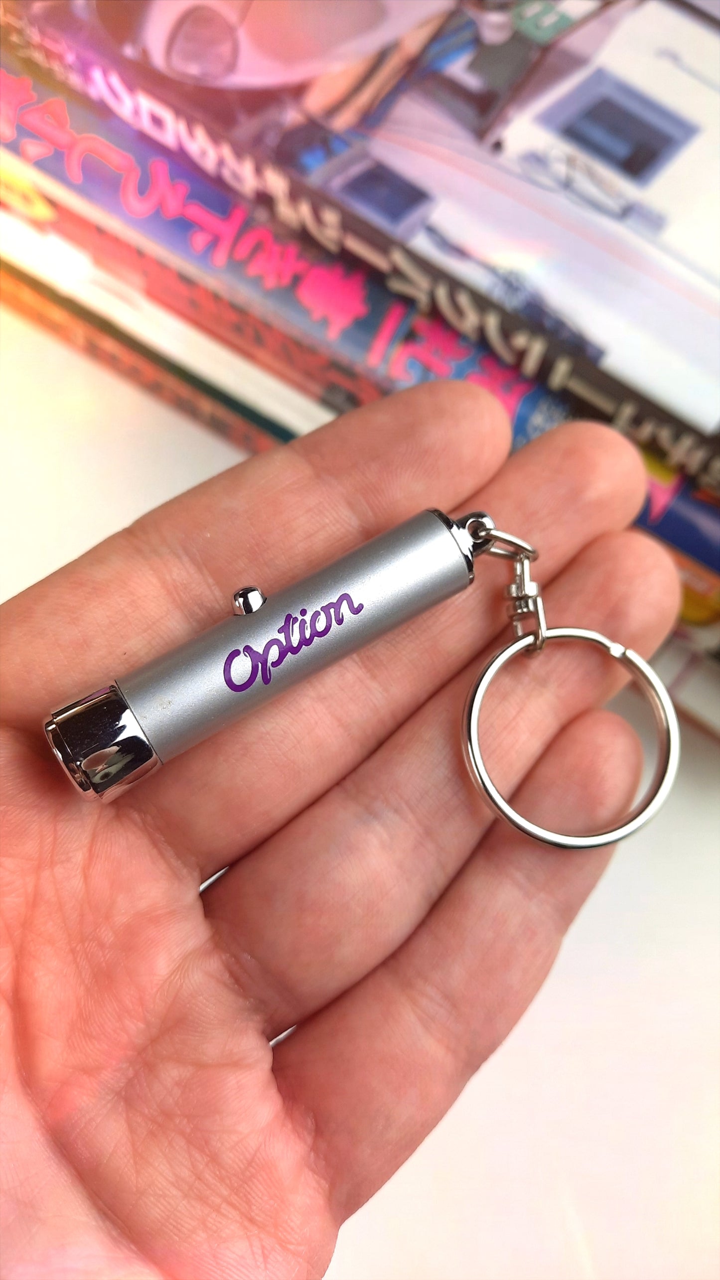 OPTION Magazine original keychains! - Mad Hero