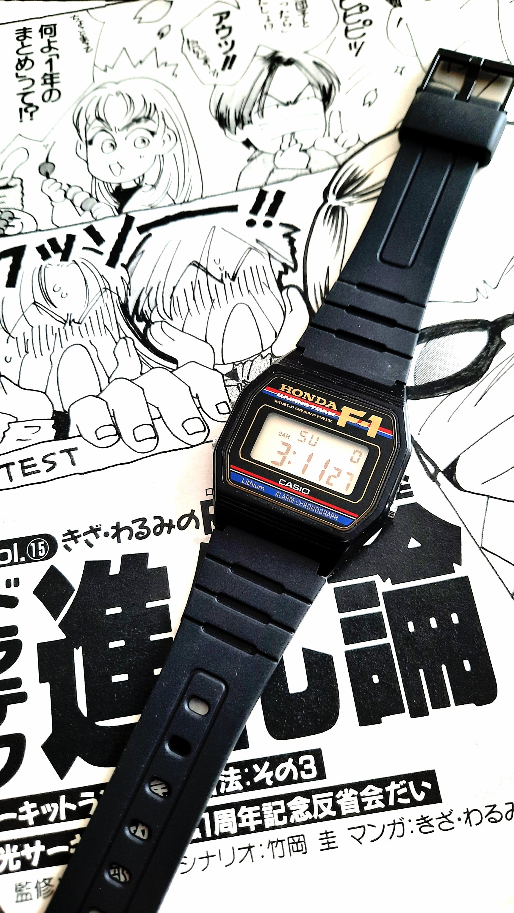 HONDA F1 Casio watch 1980 - JDM Import - Civic & CRX – Mad Hero