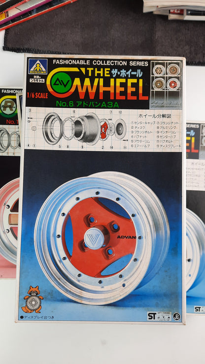 AOSHIMA THE WHEEL Plastic Models - JDM Import