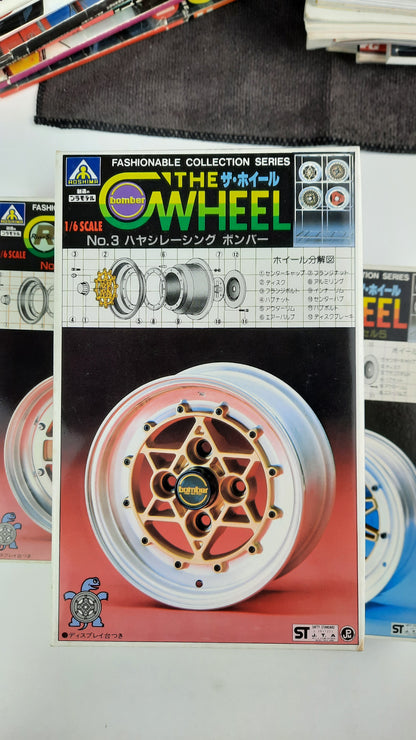 AOSHIMA THE WHEEL Plastic Models - JDM Import