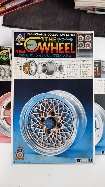 AOSHIMA THE WHEEL Plastic Models - JDM Import