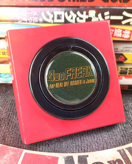 4WD FREAK IN JAPAN horn button - JDM Import