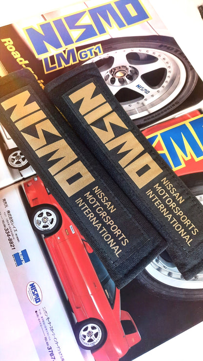 NISMO old logo seat belt cushion pads - JDM Import