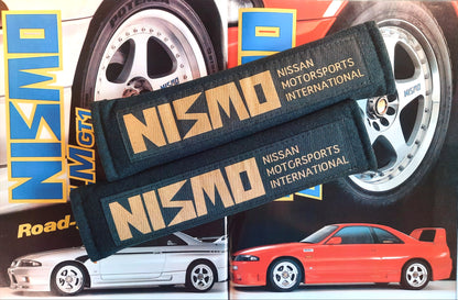NISMO old logo seat belt cushion pads - JDM Import