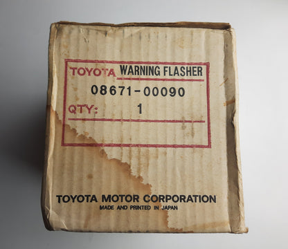 Original TOYOTA Bosozoku PURPLE ROTATING LIGHT, made by Patlite/Yanase