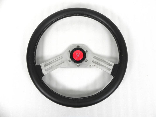 ABARTH two spoke steering wheel - front photo - JDM Import