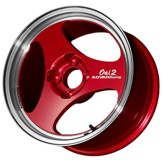 ADVAN ONI2 wheels - red color - JDM Import