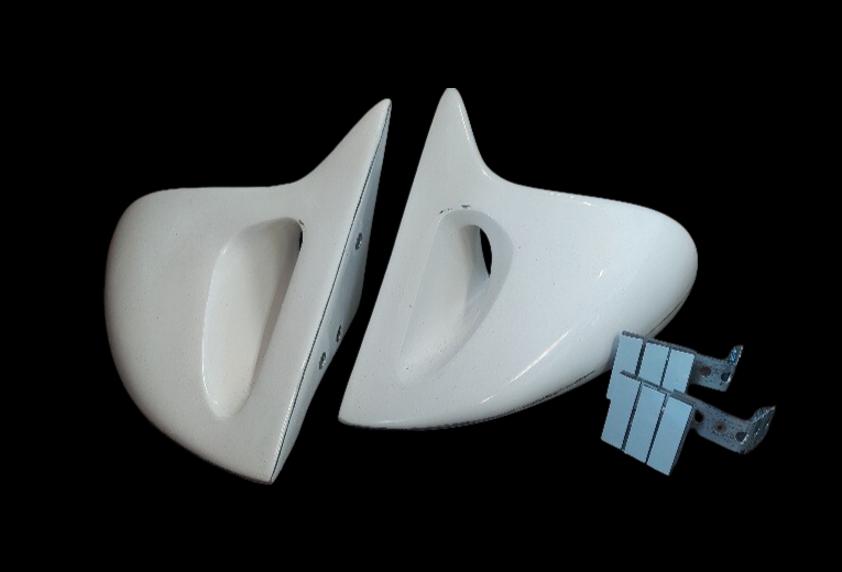 B-WAVE AERO MIRRORS - Nissan S13, S14, Silvia, 180SX, 200SX, 240SX - Mad Hero