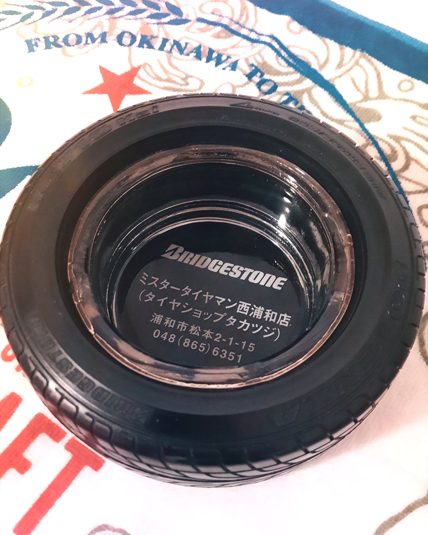 Bosozoku original tyre ashtrays - JDM Import - Bridgestone
