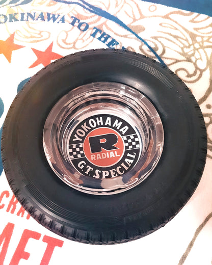 Bosozoku original tyre ashtrays - JDM Import - Yokohama GT Special