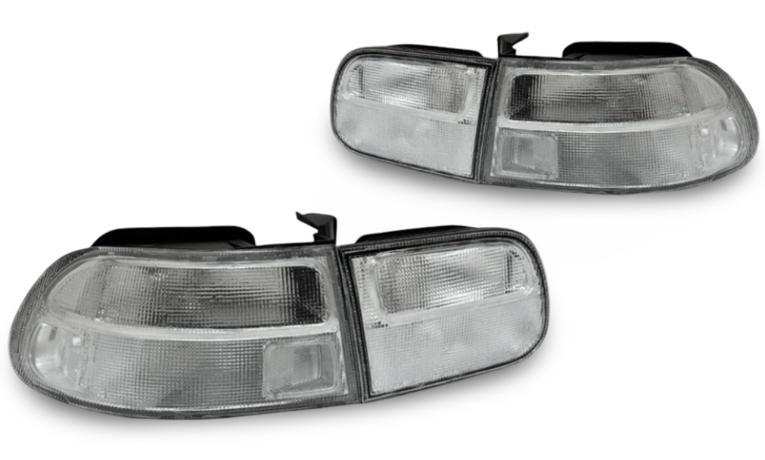 CLEAR TAIL LIGHTS FOR HONDA CIVIC EG SERIES - complete set - JDM IMPORT