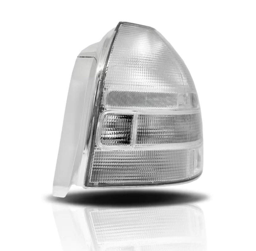 CLEAR TAIL LIGHTS FOR HONDA CIVIC EK SERIES - front view - JDM IMPORT