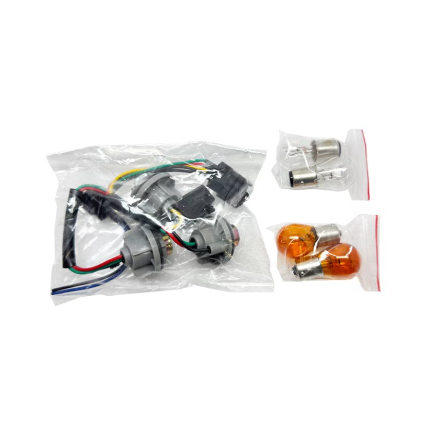 CLEAR TAIL LIGHTS FOR NISSAN 180SX7200SX/240SX (LATE MODEL) - light bulbs included - JDM IMPORT