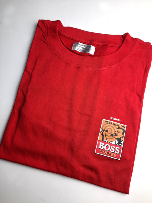COFFEE BOSS original T-shirt long sleeves - Boss on Intermission - product details
