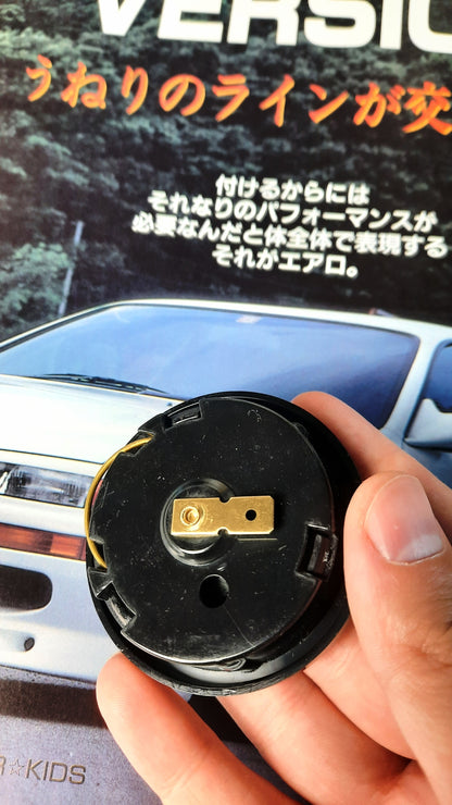 Carboy horn button - back photo - JDM Import