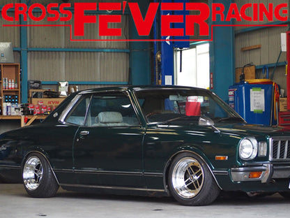 Colin Cross Fever wheels mounted on a Toyota Cressidra - JDM Import
