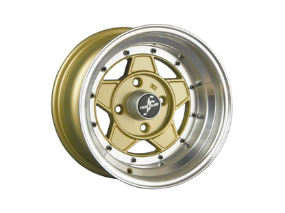Colin Project Focus Racing FIVE wheels - gold color - JDM Import