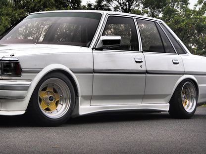 Colin Project Focus Racing FIVE wheels - gold color example 3 - JDM Import