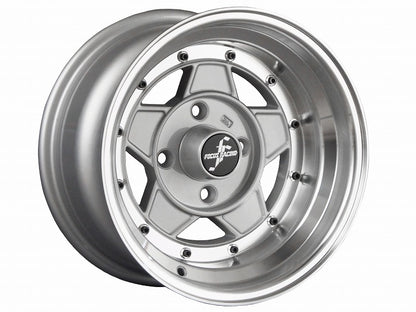 Colin Project Focus Racing FIVE wheels - silver color - JDM Import