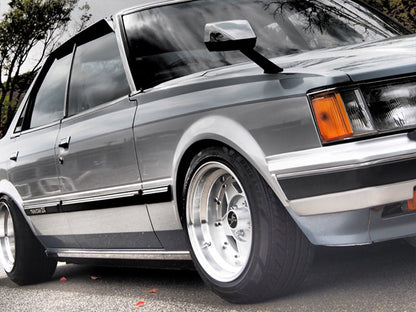 Colin Project Focus Racing FIVE wheels - silver color example 2 - JDM Import