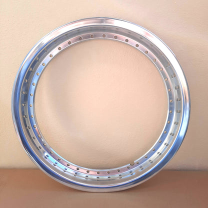 Custom reverse lips for three piece wheels - photo from the front - JDM Import