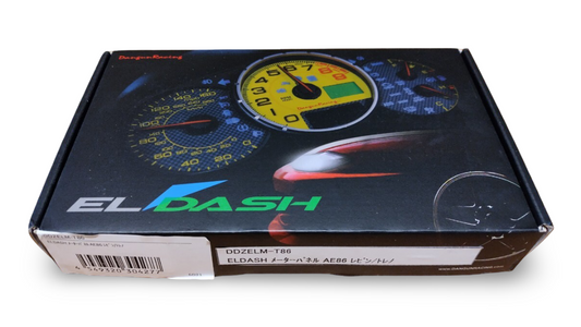 DANGUN RACING EL DASH METER SET FOR AE86 - ORIGINAL BOX