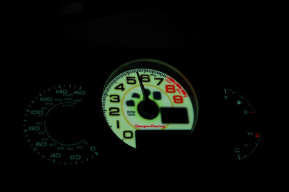 DANGUN RACING EL DASH for TOYOTA GT86/BRZ ZN6 (April 2012 to July 2016) - Dim light mode