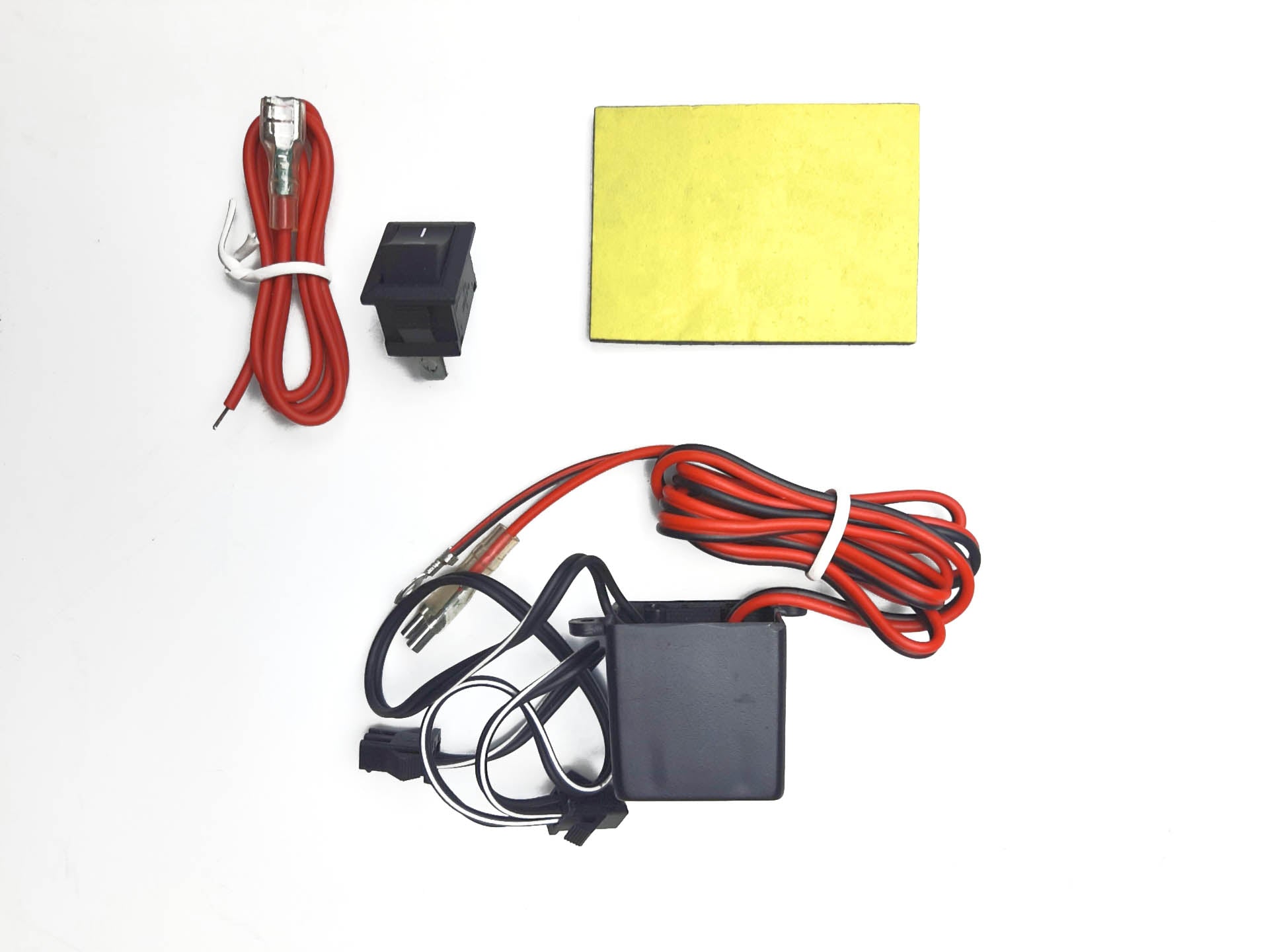 EL Flame light pedal set - components