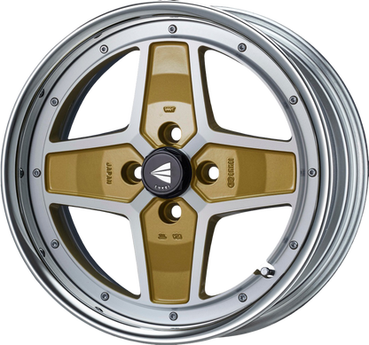 ENKEI Apache 2 wheels - 16 inch gold color - JDM Import