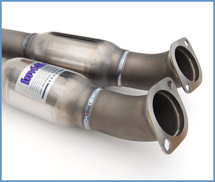 INVIDIA CAT-BACK EXHAUST, FULL TITANIUM, for Nissan GT-R R35