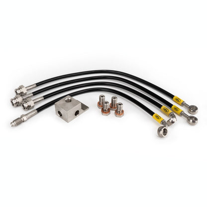 HEL-BRAKE BRAIDED LINES, for Nissan 350Z / 370Z