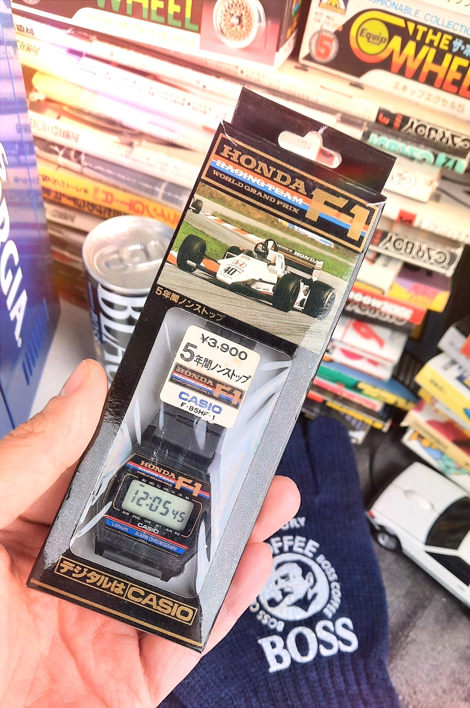 Honda F1 Casio watch limited edition from the 80's - JDM CRX and CIVIC