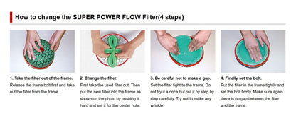 HKS Super Power REPLACEMENT FILTER - Instructions on how to change the filter
