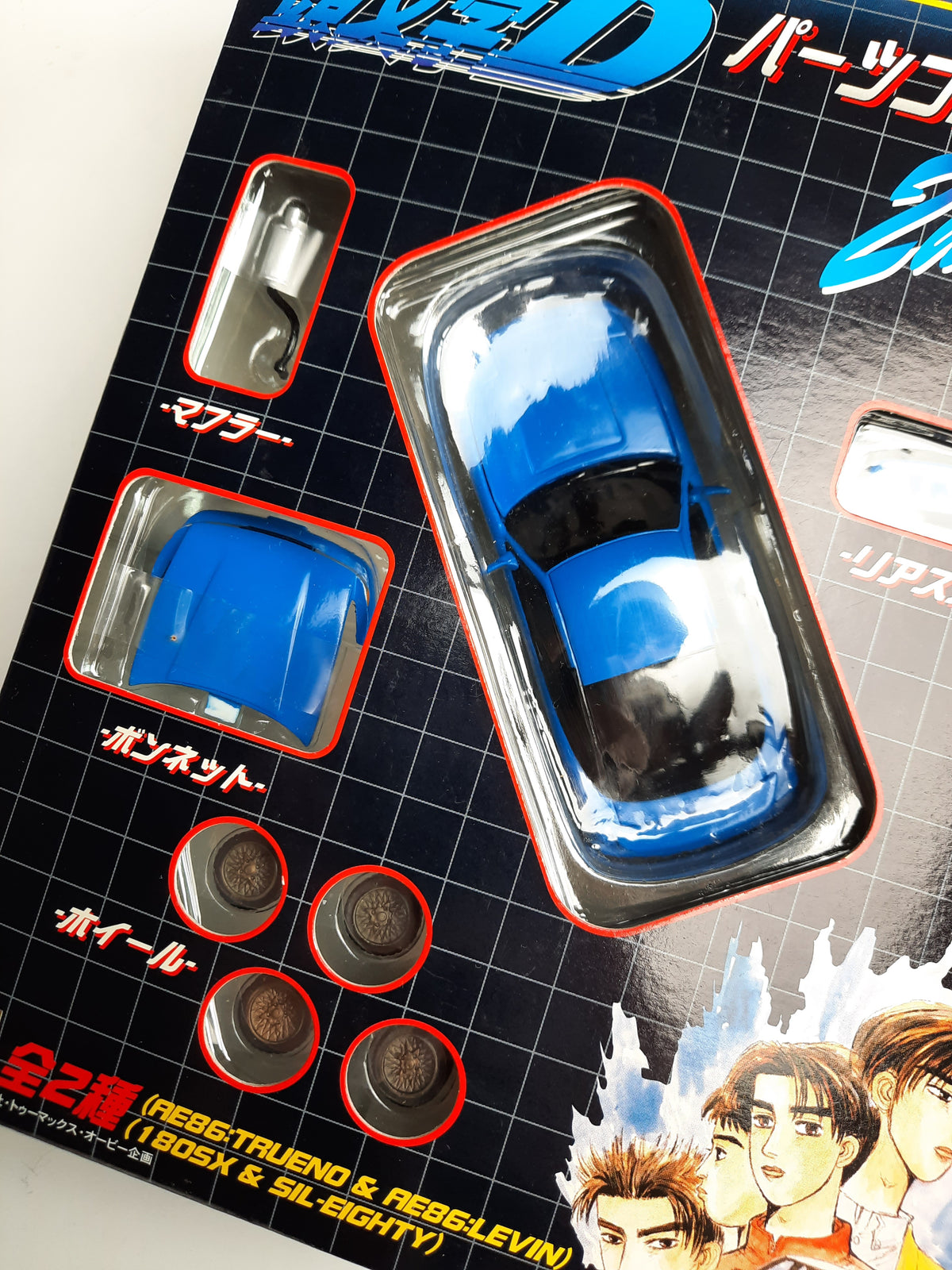 INITIAL D ORIGINAL TUNABLE MODEL KITS by Sega - 180SX and Sileighty model details