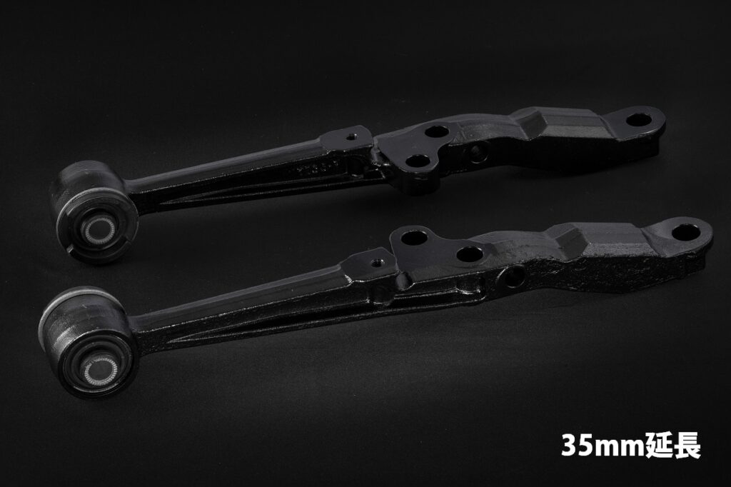 KAZAMA AUTO Extended Lower Arms JZX90/JZX100/JZX110/Altezza - Drift angle parts