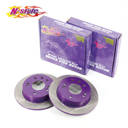 N-STYLE dragon slit brake REAR DISCS  - JDM Import