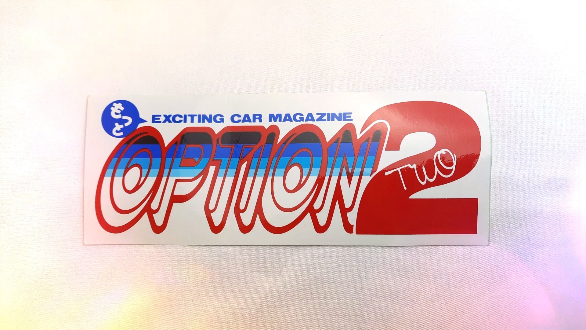 OPTION2 Magazine ORIGINAL sticker