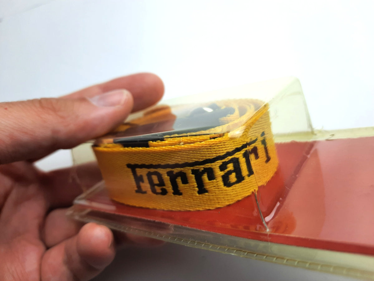 Original FERRARI LANYARD - Photo of the lanyard Ferrari old logo